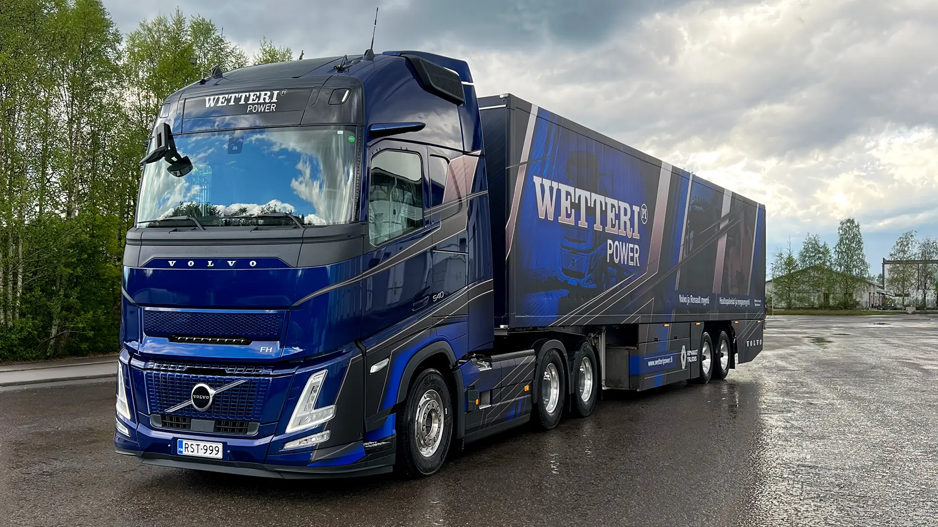Wetteri Powerin esittelykuorma-auto.